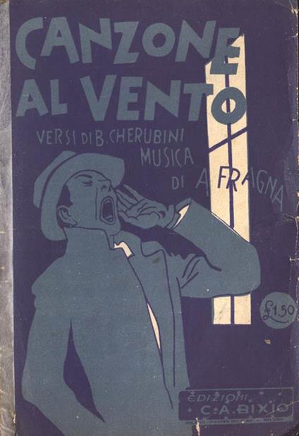 Canzoni al vento - B. Cherubini - copertina