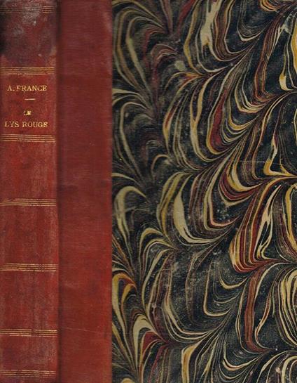 Lys Rouge - Anatole France - copertina
