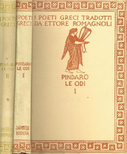 Le Odi Vol.I Ii - Pindaro - copertina