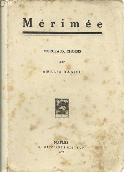 Merimee - Morceaux Choisis - copertina