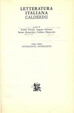 Letteratura Italiana. Ottocento, Novecento