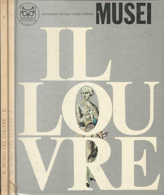 Il museo del Louvre (volume I e II) - copertina