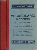 Vocabolario Moderno. Italiano Inglese E Inglese Italiano