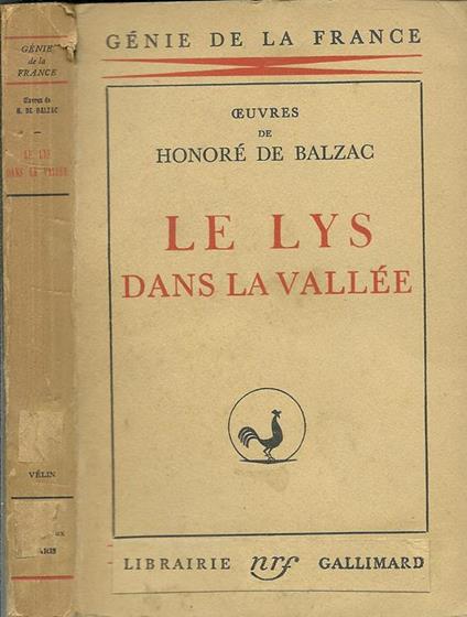 Le Lys Dans La Vallee - copertina