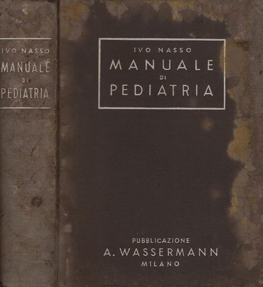 Manuale di pediatria - copertina