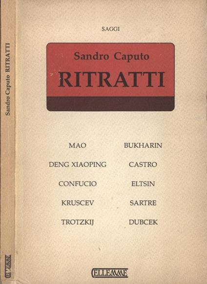 Ritratti - Sandro Caputo - copertina