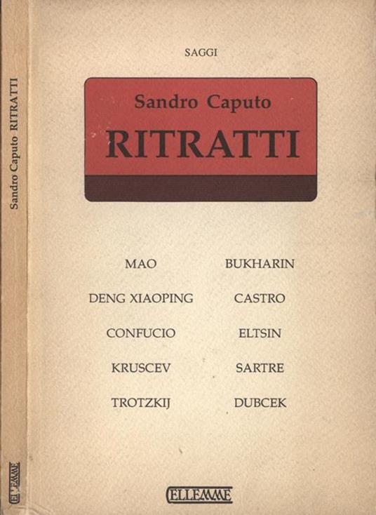 Ritratti - Sandro Caputo - copertina