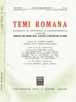 Temi Romana Rassegna Di Dottrina E Giurisprudenza Anno Xxvii N.1-12