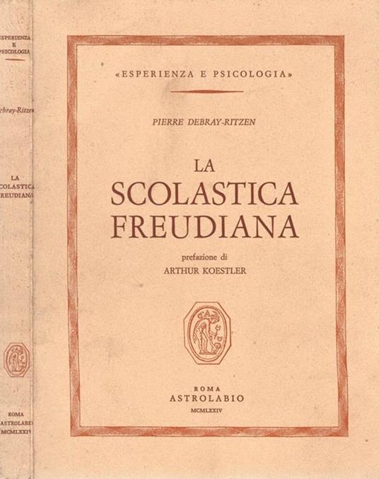 La Scolastica Freudiana - copertina