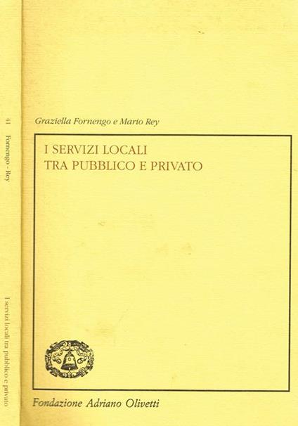 I Servizi Locali Tra Pubblico E Privato - copertina
