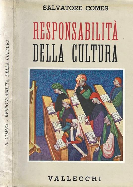Responsabilità della Cultura - Salvatore Comes - copertina