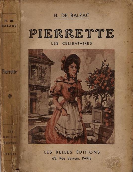 Pierrette - Honoré de Balzac - copertina