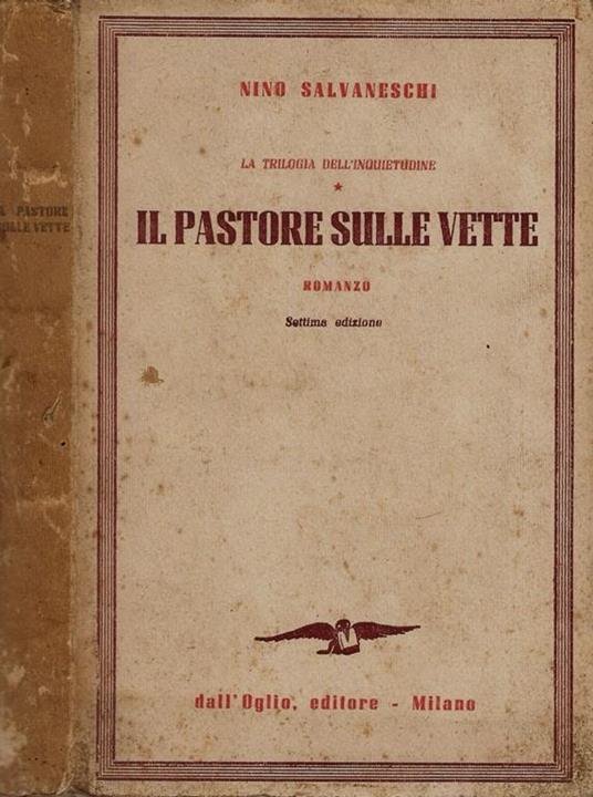 Il pastore sulle vette - Nino Salvaneschi - copertina