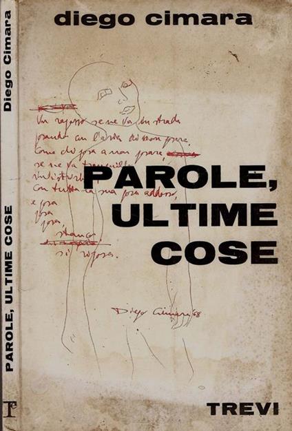 Parole, ultime cose - copertina