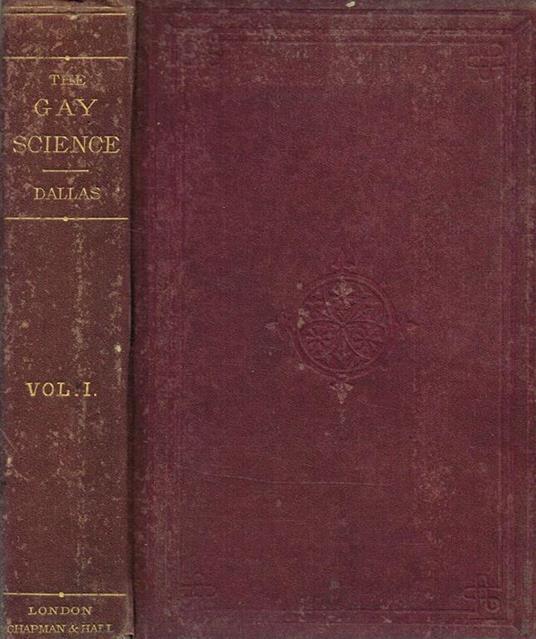 The Gay Science Vol.I - copertina