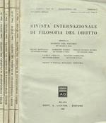 Rivista Internazionale Di Filosofia Del Diritto Anno Xxxviii Serie Iii