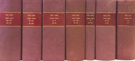 Titi Livii Patavini Opera Quae Exstant Omnia Ex Recensione G.Alex.Ruperti Cum Supplementis Freinshemii Tomus Decimus Primus E Secundus - Tito Livio - copertina