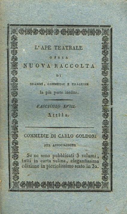 Attila Tragedia - copertina