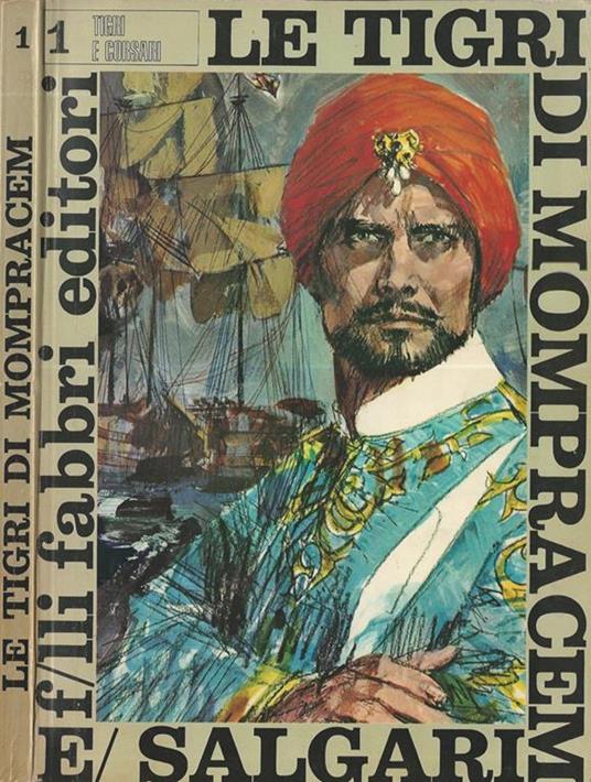 Le tigri di Mompracem - Emilio Salgari - copertina