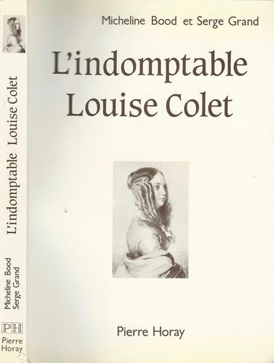 L' indomptable Louise Colet - copertina