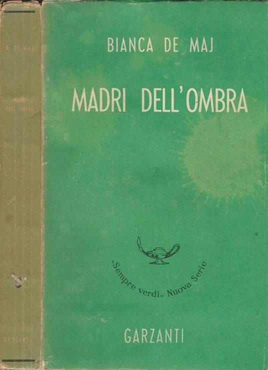 Madri dell'ombra - Bianca De Maj - copertina