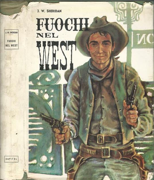 Fuochi nel West - J. William Sheridan - copertina