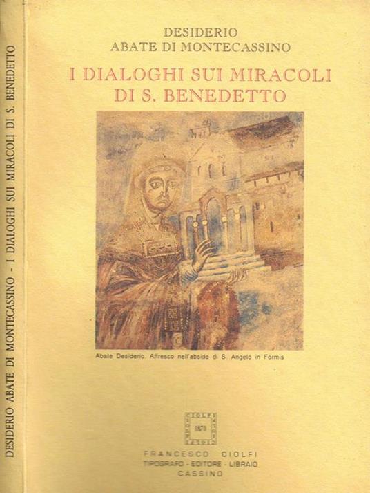 I Dialoghi sui Miracoli di S. Benedetto - copertina