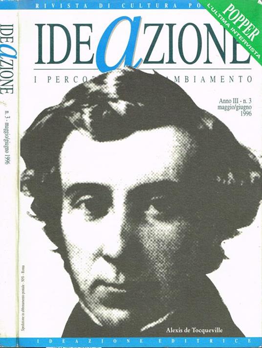 Ideazione. I Percorsi Del Cambiamento Anno Iii N.3 Rivista Di Cultura Politica - Domenico Mennitti - copertina