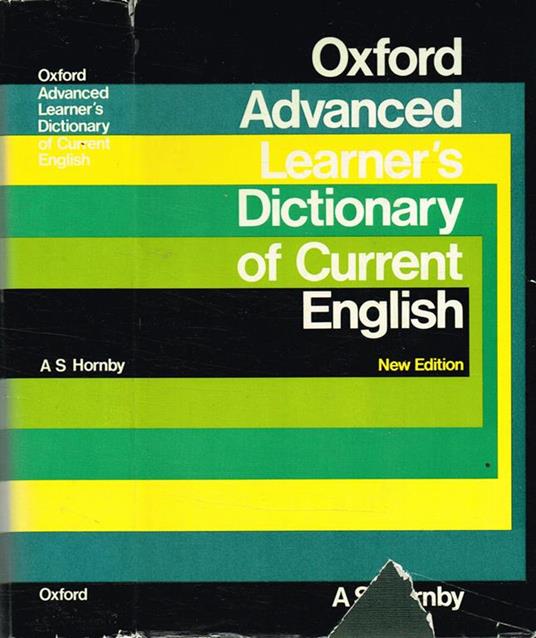 Oxford Advanced Learner'S Dictionary Of Current English - Albert Sydney Hornby - copertina