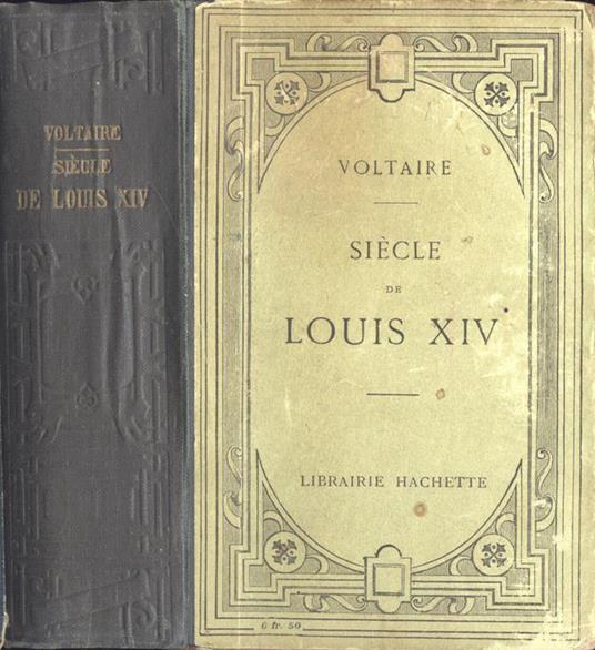 Siècle de Louis XIV - Voltaire - copertina