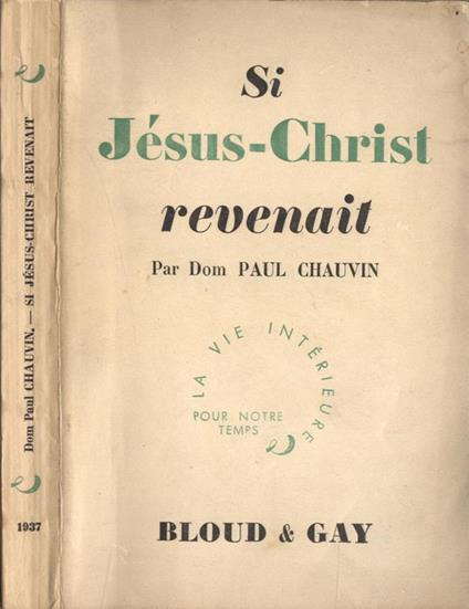 Si Jèsus Christ revenait - copertina