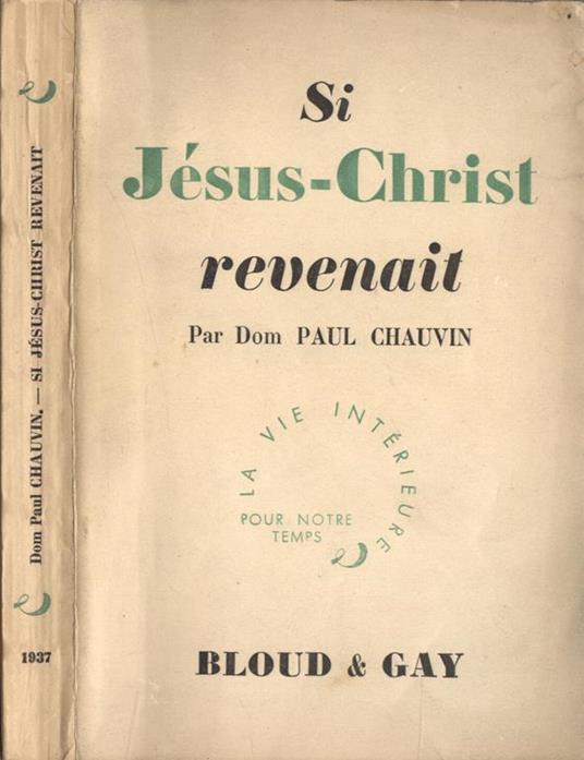 Si Jèsus Christ revenait - copertina