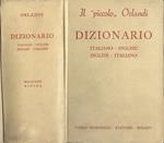 Il piccolo Orlandi Edizione minore del dizionario italiano - inglese e inglese - italiano