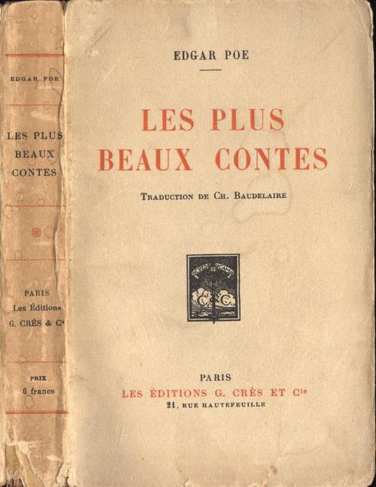 Les plus beaux contes - Edgar Allan Poe - copertina