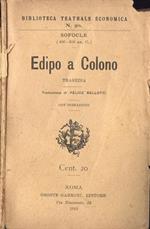 Edipo a Colono Tragedia