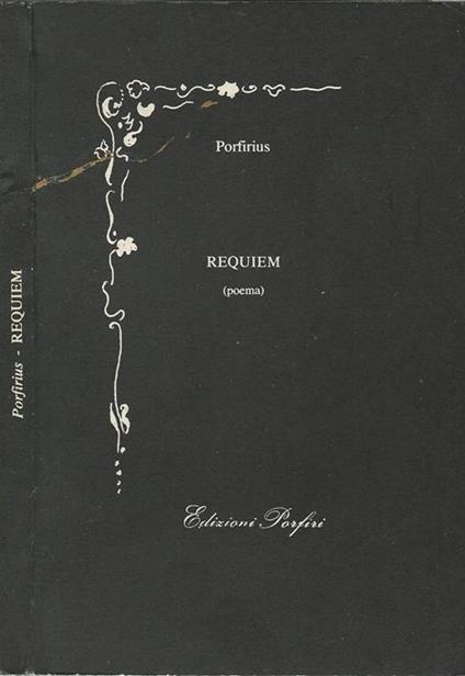 Requiem (Poema) - Porfirio - copertina