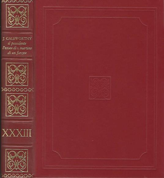 Il Possidente- L'estate di San Martino di un forsyte - John Galsworthy - copertina