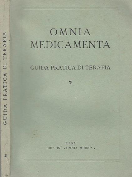Omnia Medicamenta Guida Pratica Di Terapia - copertina