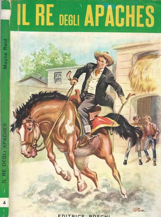 Il Re Degli Apaches - Mayne Reid - copertina
