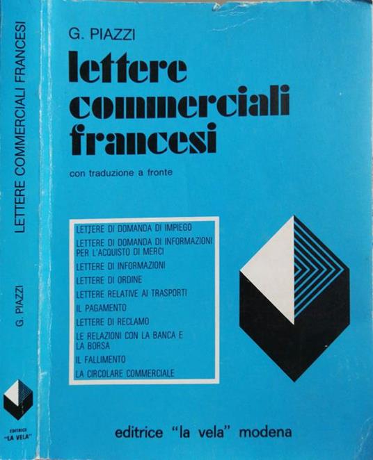 Lettere Commerciali Francesi - copertina