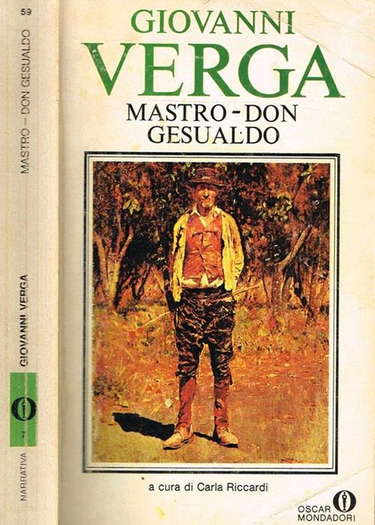 Mastro-Don Gesualdo - Giovanni Verga - copertina