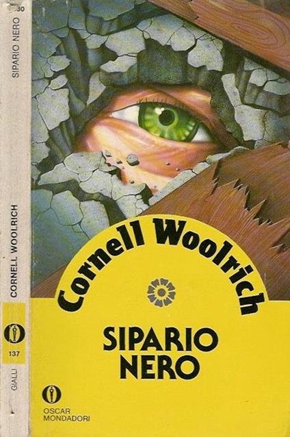 Sipario nero - Cornell Woolrich - copertina