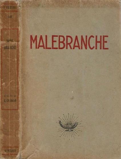 Malebranche - copertina
