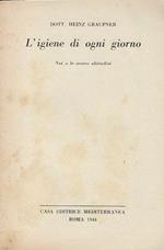 L' igiene di ogni giorno Noi e le nostre abitudini