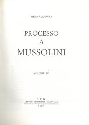 Processo a Mussolini
