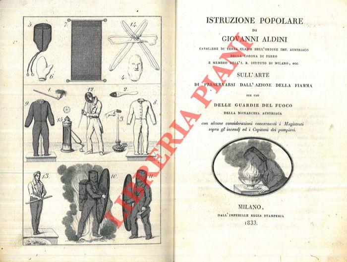Istruzione popolare sull'arte di preservarsi dall'azione della fiamma per uso delle Guardie del fuoco della monarchia austriaca