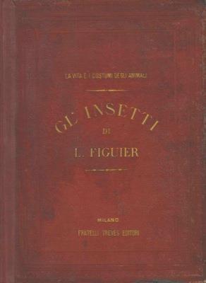 Gl' insetti. Vita e costumi degli animali - Luigi Figuier - copertina