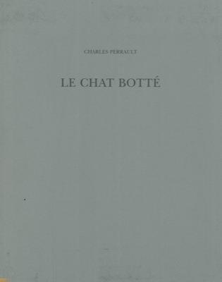 Le chat botté - Charles Perrault - copertina