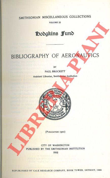 Bibliography of aeronautics