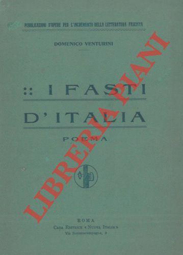 I fasti d'Italia. Poema